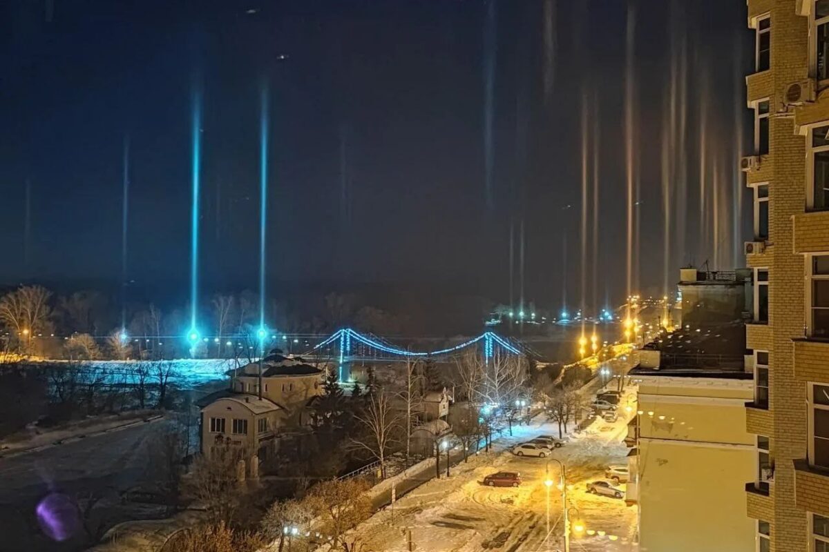 Гало в Тамбове. Фото администрации города Тамбова