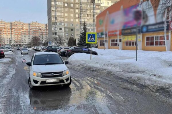 В Тамбове «Гранта» сбила 10-летнюю девочку на пешеходном переходе