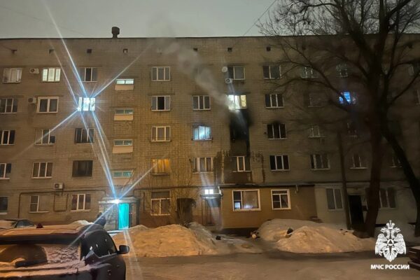 Мужчина погиб при пожаре в жилом доме на улице 8 Марта в Тамбове