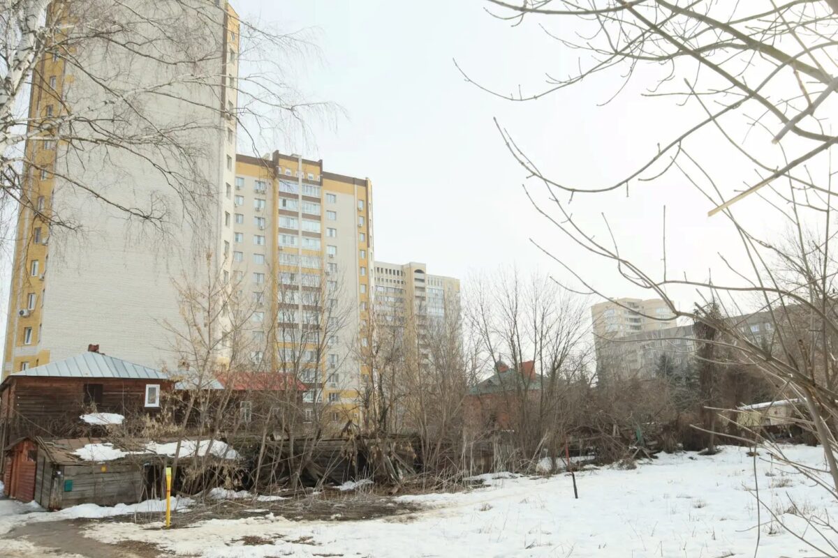 Территория на А.Бебеля, предлагаемая инвестору под комплексное развитие