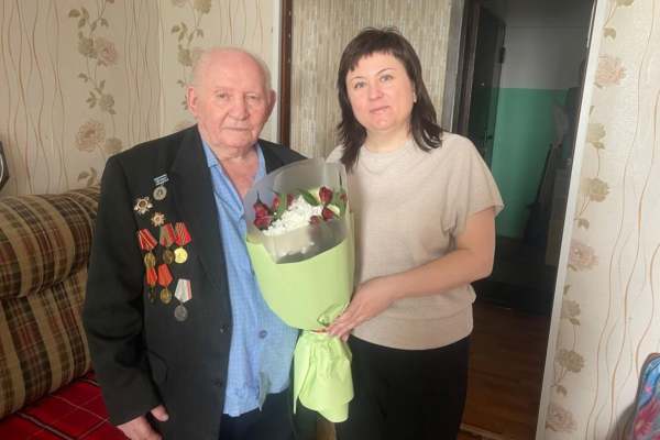 Тамбовский ветеран Великой Отечественной войны отметил 99-летие