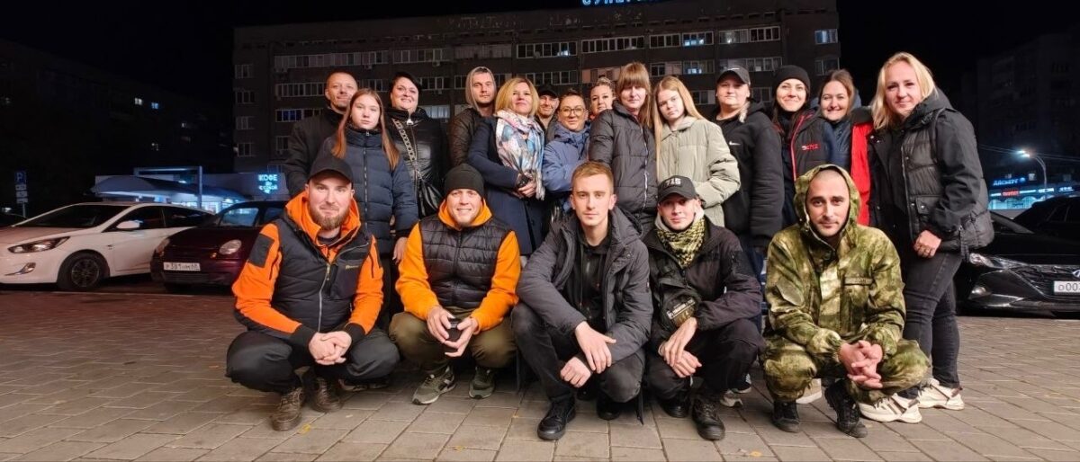 Команда отряда "ЛизаАлерт" выезжает на поиск в любое время суток