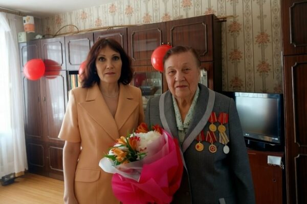 Труженица тыла из Тамбова Любовь Качкина отмечает 95-летие