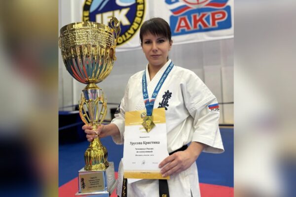 Чемпионкой России по киокусинкай в пятый раз стала тренер из Тамбова Кристина Урусова