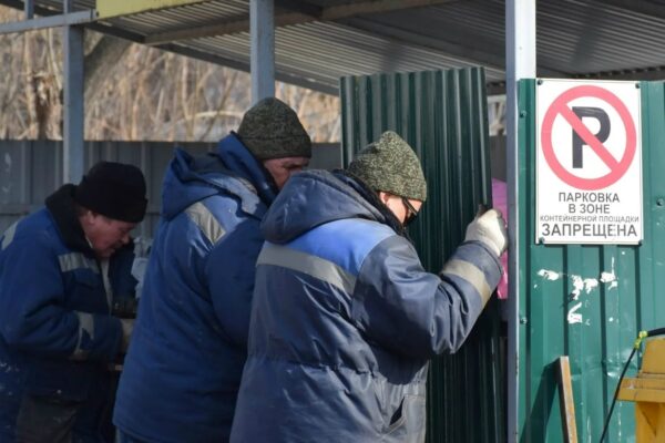 В Тамбове отремонтировали 6 контейнерных площадок
