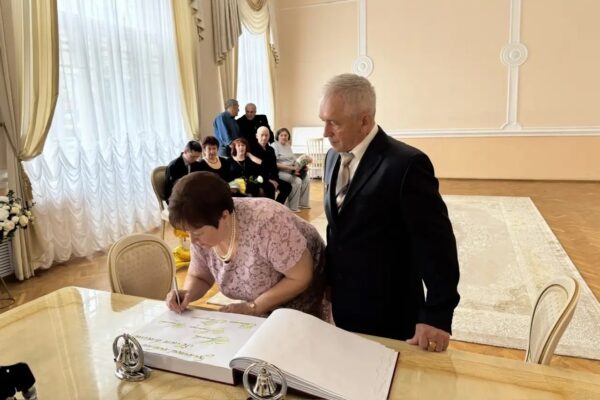 В Тамбове золотую свадьбу отметила чета Архиповых