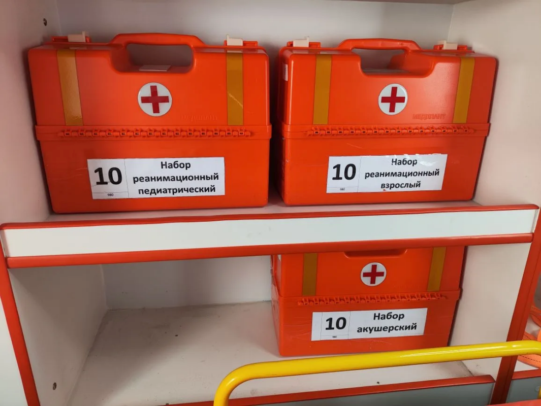 Недавно область получала 50 новых оборудованных машин скорой