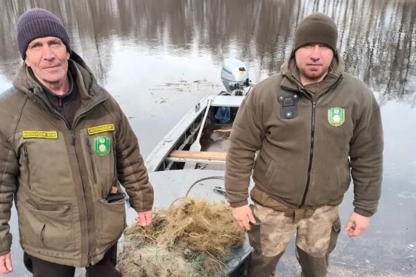 В Тамбовской области изъяли более километра сетей для незаконной ловли рыбы