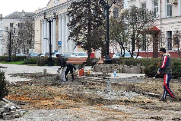 Косенков рассказал, как преобразится территория у памятника Державину в центре Тамбова