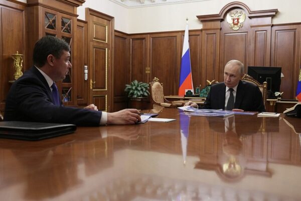 Первышов рассказал Путину о создании в Тамбовской области свободной экономической зоны