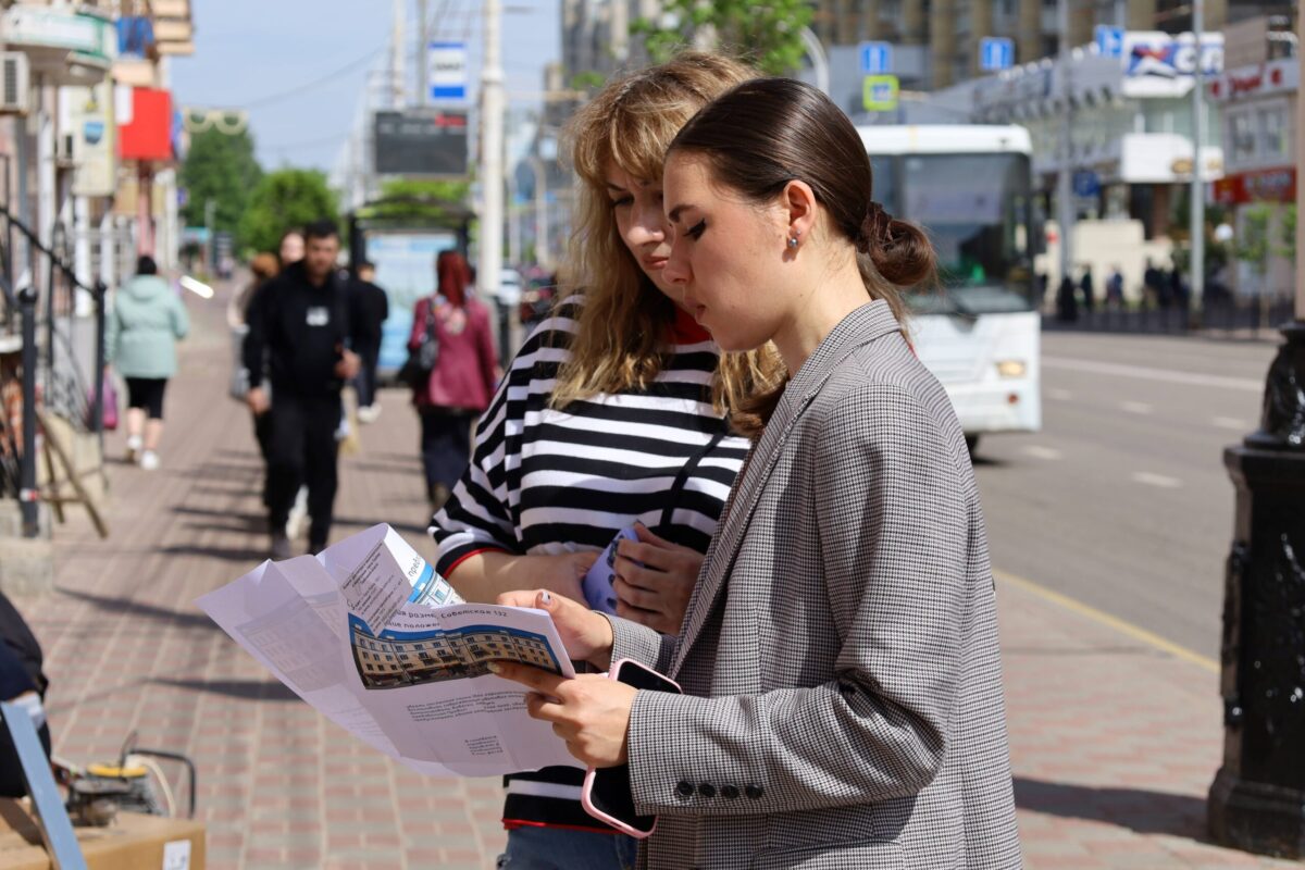 Встреча с предпринимателями на Советской