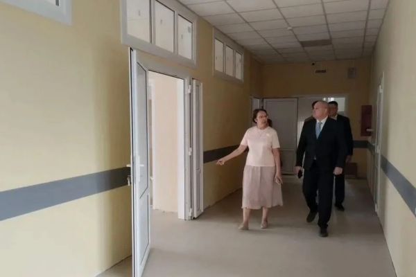 На контроле у Максима Косенкова: ремонт в тамбовском лицее №21 завершен на 98%