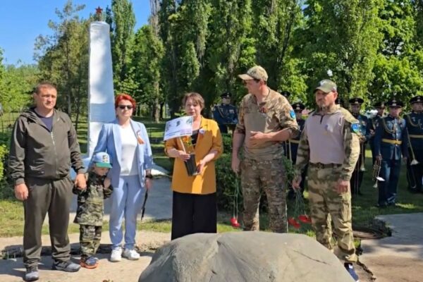 В Тамбове прошел митинг, посвященный Дню Победы и чествованию участников СВО