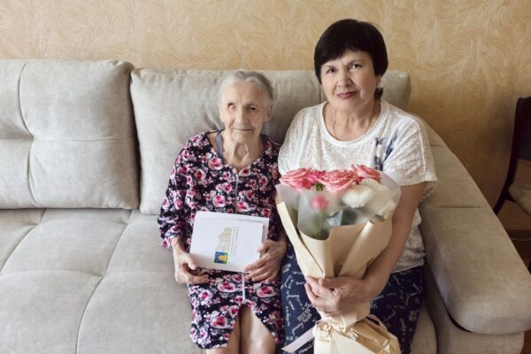 Труженик тыла из Тамбова Мария Пузикова отметила 103 года со дня рождения