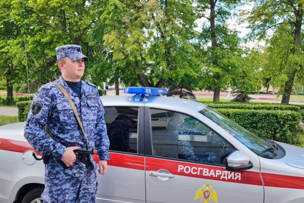 В Тамбовской области росгвардейцы отработали около 100 выездов по сигналу тревоги