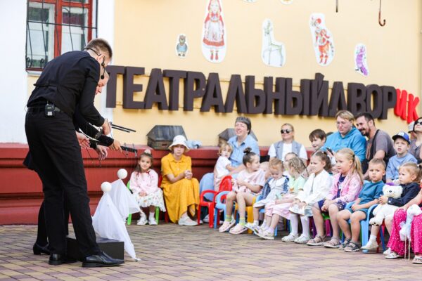 Театральный дворик Тамбова откроется для зрителей в День города