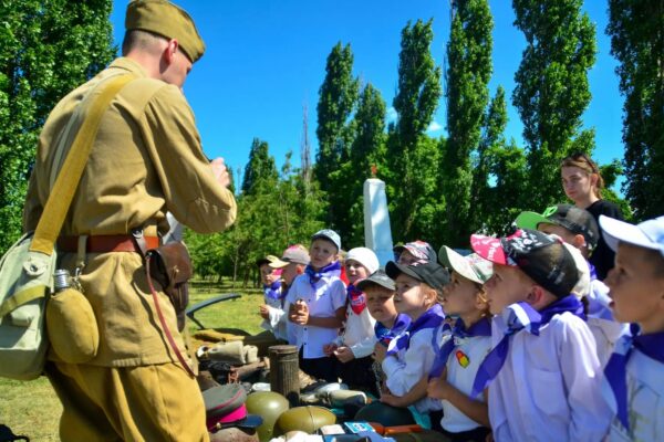 Семьи участников СВО из Тамбова провели патриотический урок для дошкольников