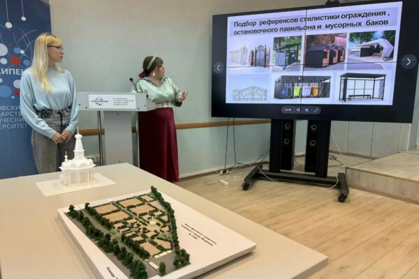 Студенты тамбовского технического вуза разрабатывают проекты по преображению города
