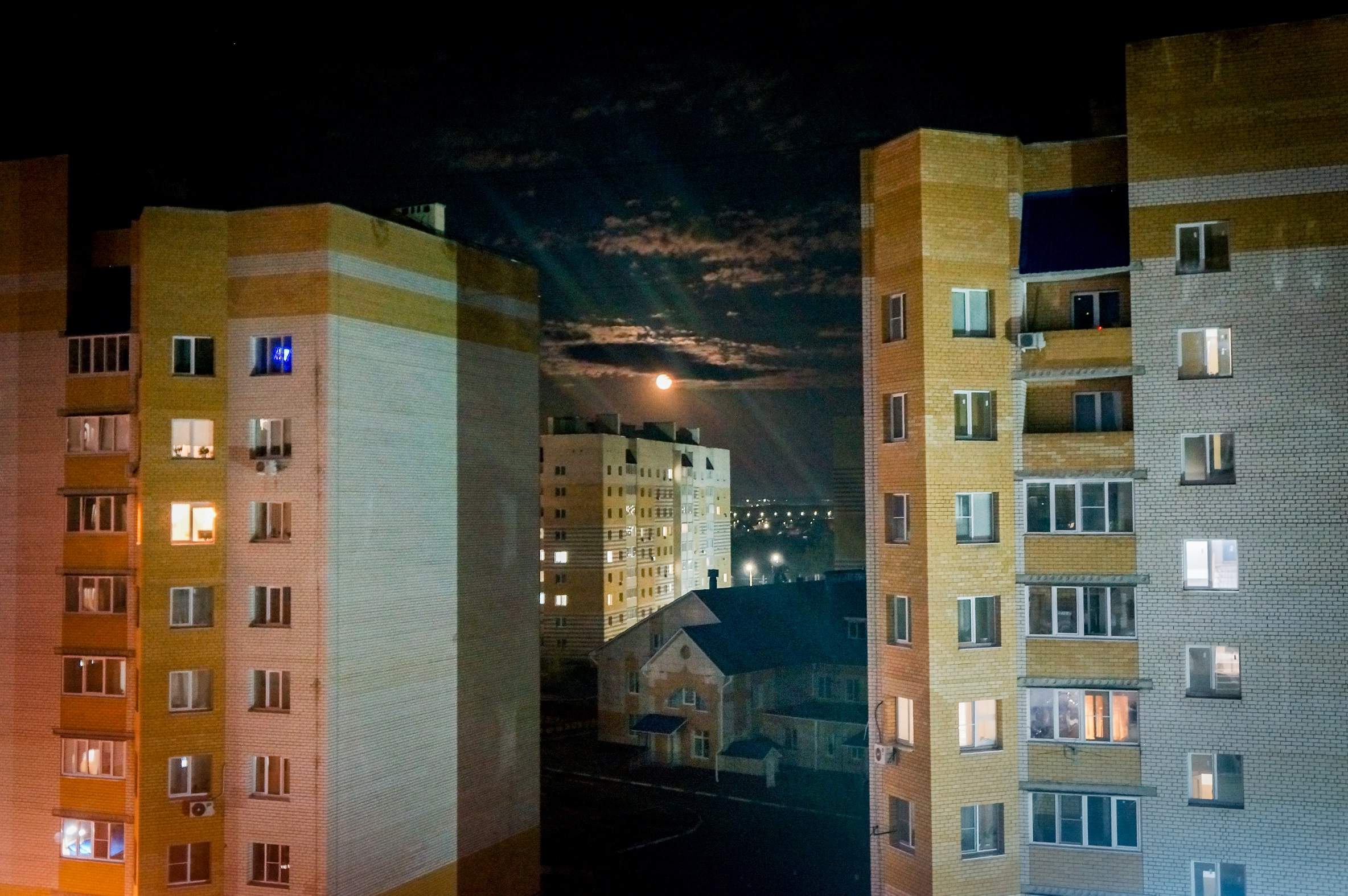 Ночной Тамбов. Фото Дмитрия Сухорукова