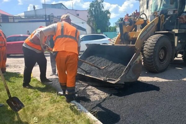 В Тамбове отремонтировали более восьми тысяч квадратных метров дорог