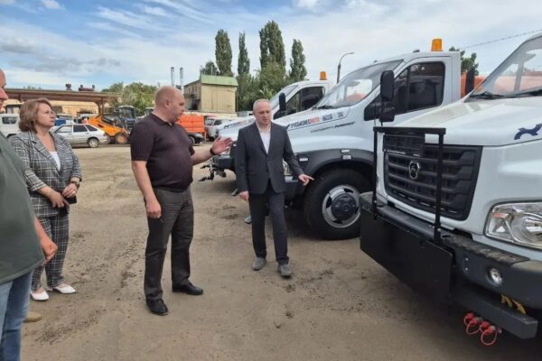 В Тамбов поступила первая партия новой коммунальной техники