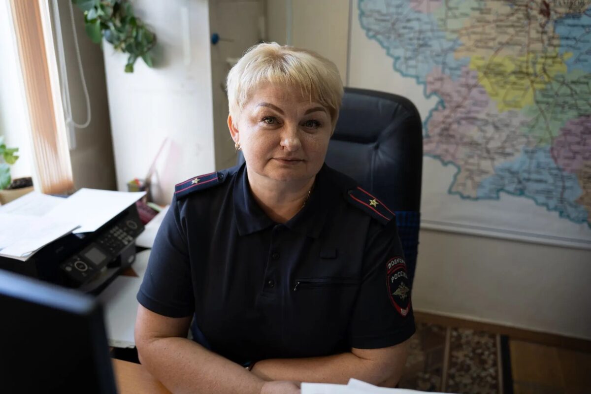 Начальник отделения анализа и планирования отдела, майор полиции Наталия Чикунова