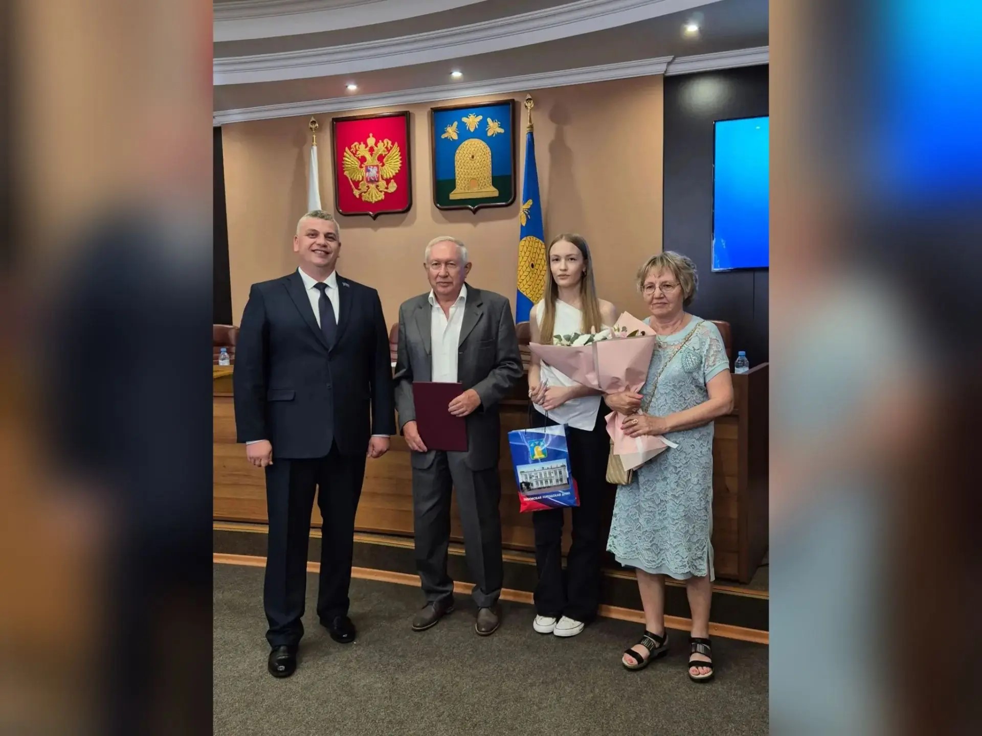 В Тамбовской гордуме чествуют семьи