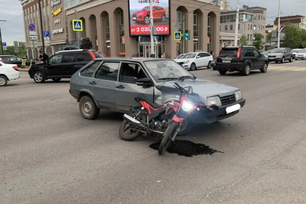 В Тамбове в пять раз увеличилось число аварий с подростками на мототехнике