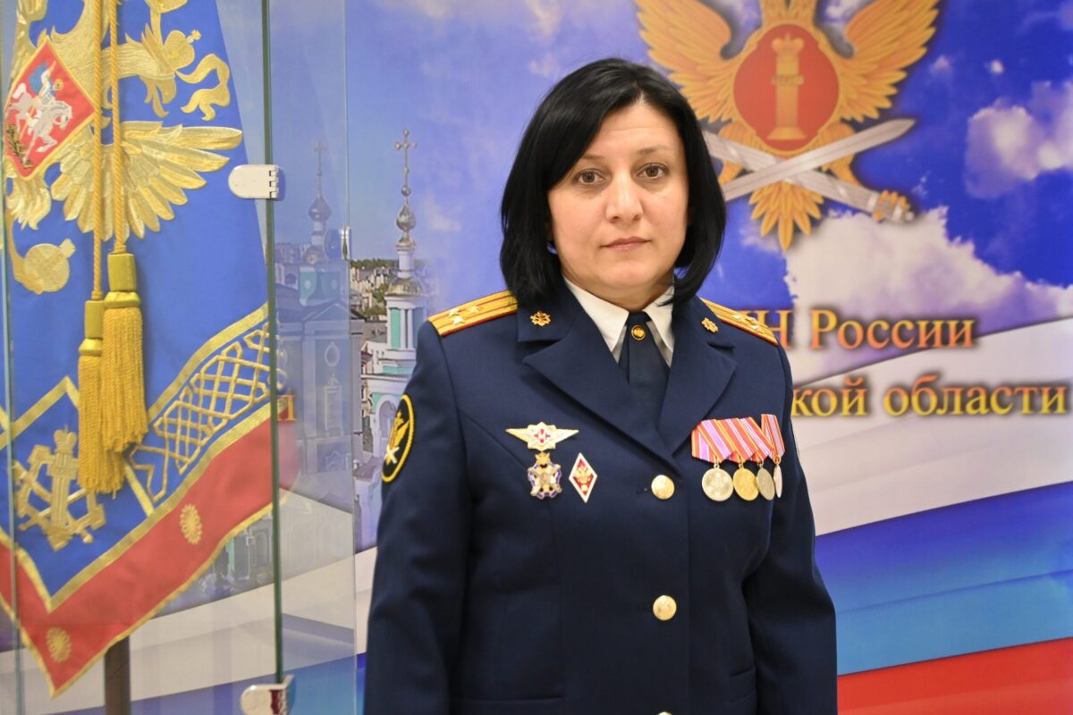 Полковник внутренней службы Ольга Горбачева. Фото УФСИН России по Тамбовской области