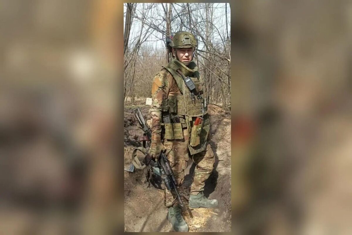 Константин Пронин в зоне СВО. Фото из личного архива К.Пронина