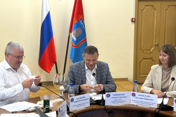 Политические партии региона разыграли места в бюллетене на выборах в Тамбовскую облдуму