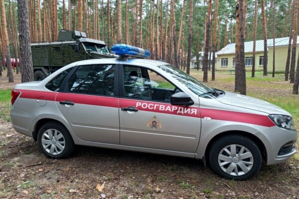 Сотрудники тамбовской Росгвардии выезжали по сигналу тревоги почти 100 раз за неделю