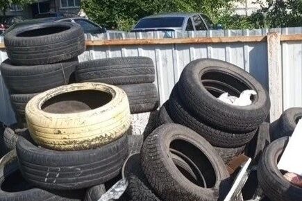Тамбовчанам рассказали, куда можно сдать старые автомобильные покрышки