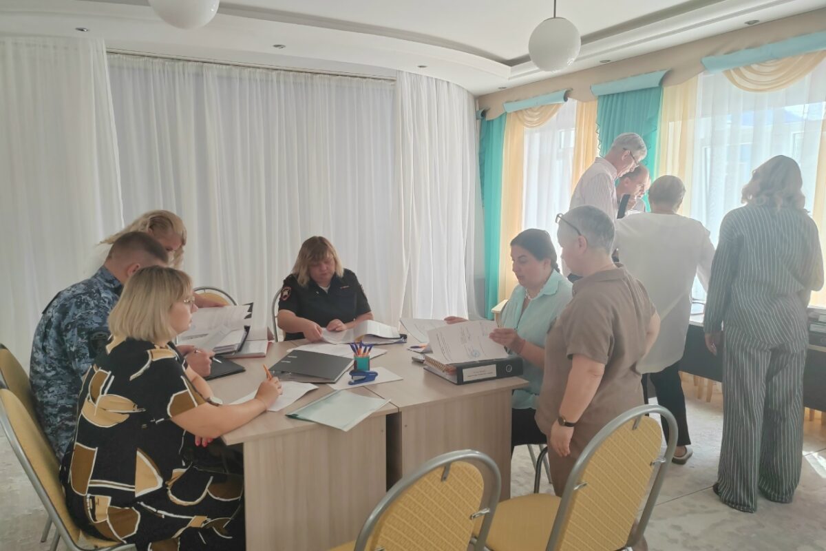 Приемка детского сада "Жемчужинка"