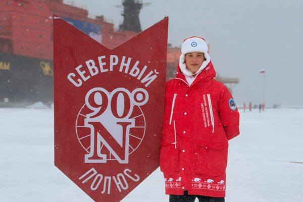 Юный тамбовский журналист Борис Хабаров побывал на Северном полюсе