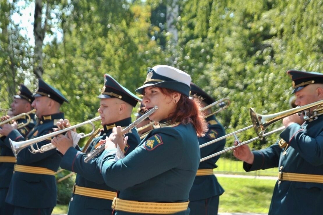 Оркестр на День ВДВ