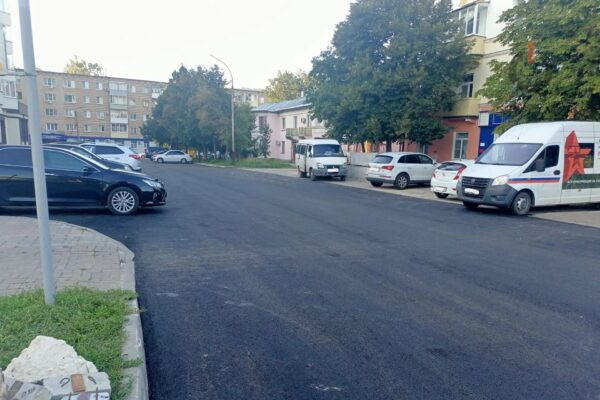 В Тамбове открыли проезд по переулку Степана Разина