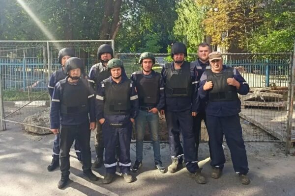Работа в касках и бронежилетах: тамбовские теплоэнергетики помогают белгородским коллегам