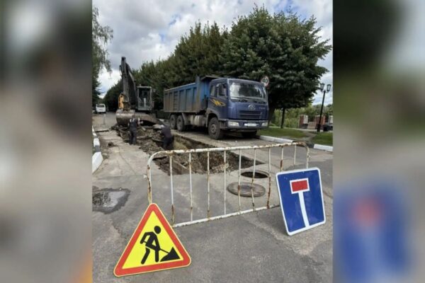 На Набережной Тамбова заменят километр сетей отопления и горячего водоснабжения