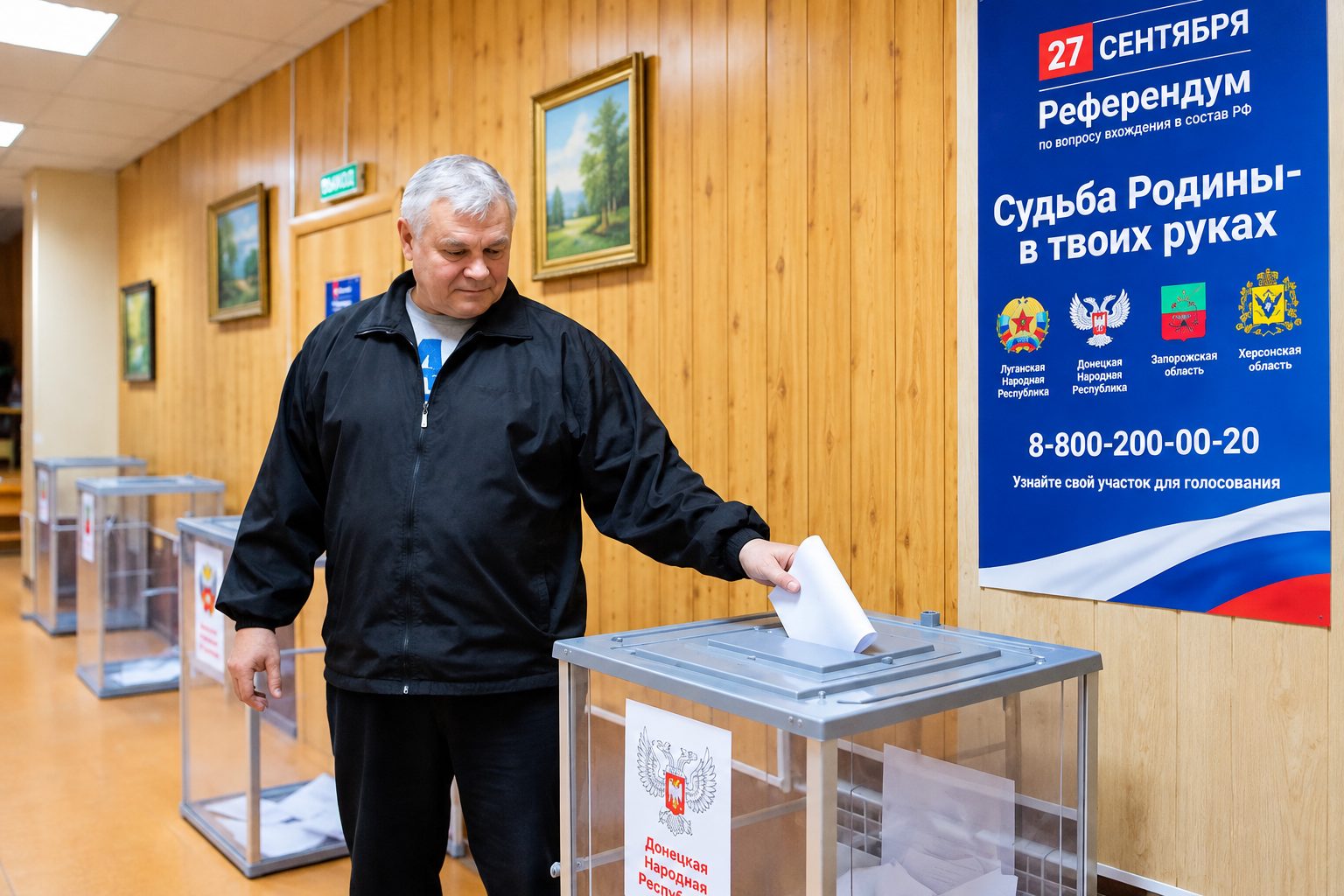 В День воссоединения Донбасса и Новороссии вспомнили, как прошел референдум в ПВР Тамбова