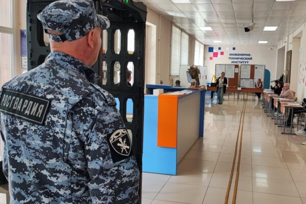 Тамбовские Росгвардейцы подвели итоги дежурства в дни голосования