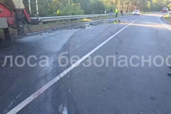 Два человека погибли в лобовом столкновении легковушки и «Камаза» на южном обходе Тамбова