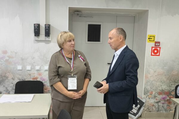 В Тамбове региональный омбудсмен Репин проверил 27 избирательных участков: жалоб нет
