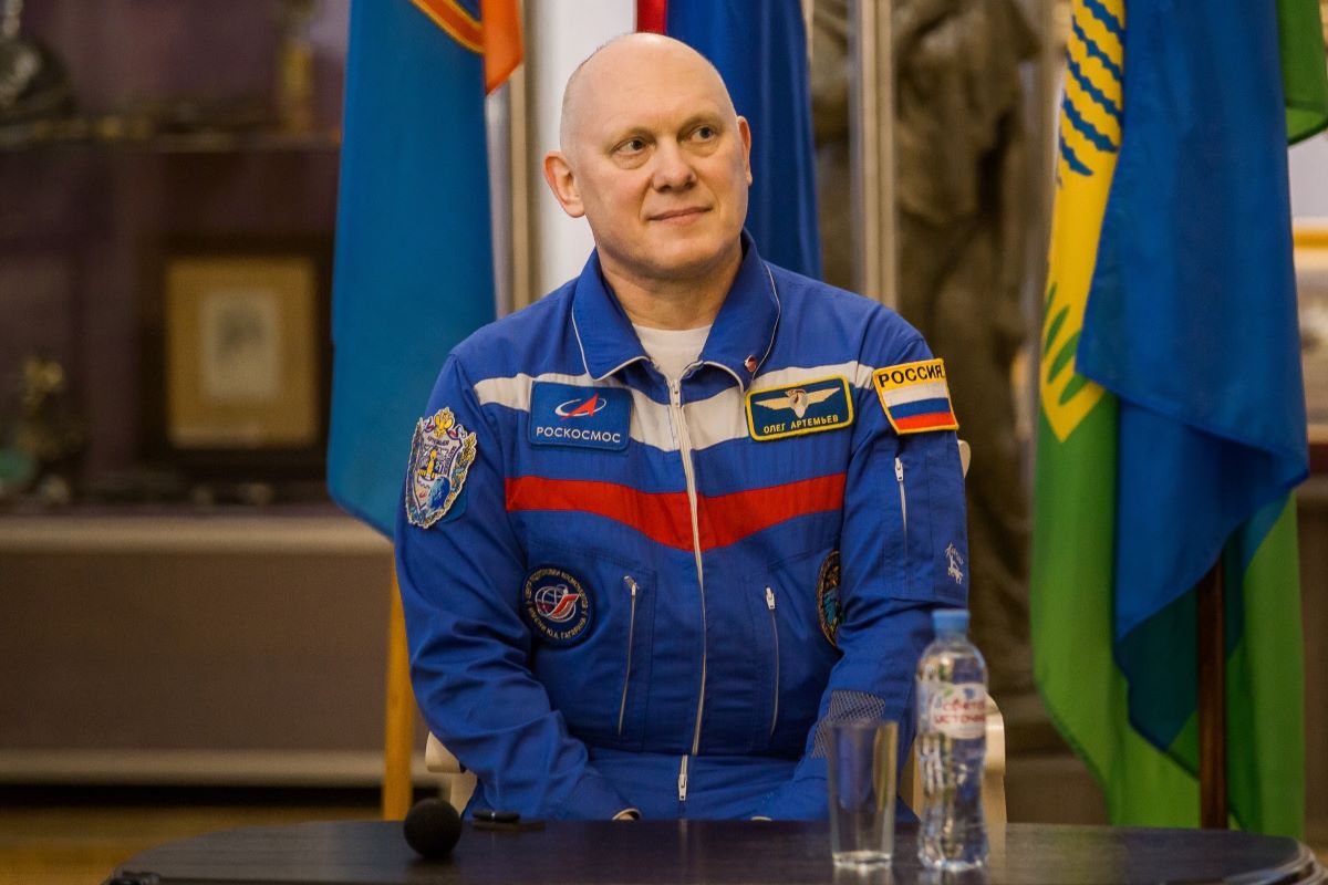 Космонавт Олег Артемьев. Фото Юлии Новиковой
