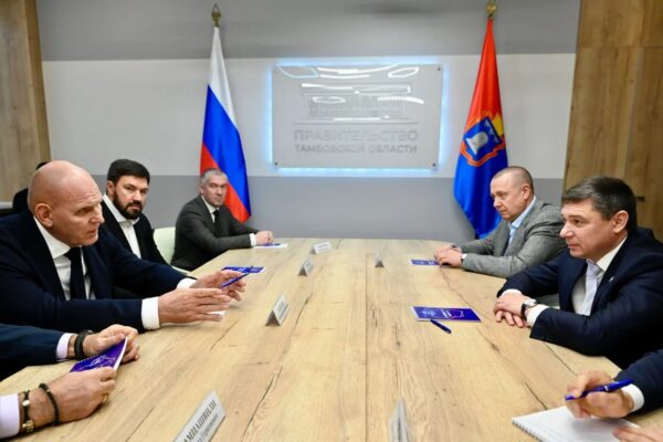 Первышов и Карелин обсудили развитие греко-римской борьбы в Тамбовской области