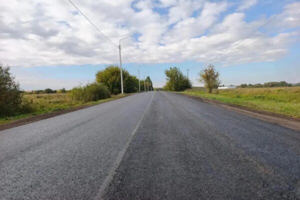 Ремонт подъездной дороги «Бокино-Лужки» в Тамбове завершен