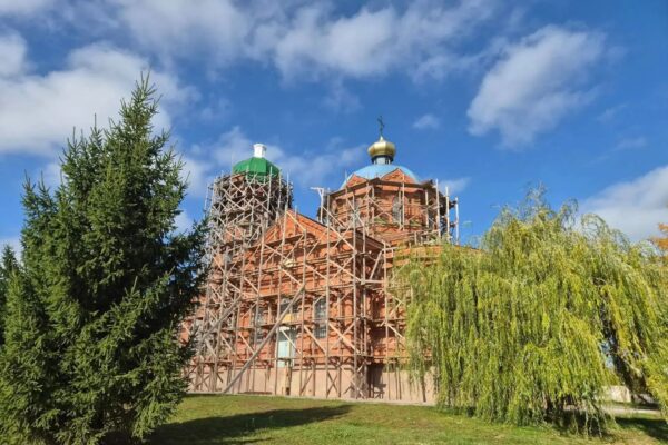 Тысяча «квадратов» кладки и 40 тонн битого кирпича – возрожден облик храма под Тамбовом