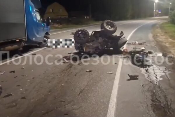 В ночном ДТП под Тамбовом погиб водитель квадроцикла